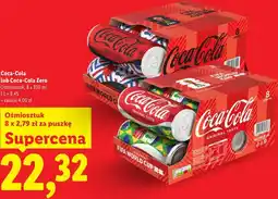 Lidl Coca-Cola lub Coca-Cola Zero oferta