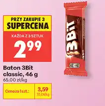 Biedronka Baton 3Bit classic oferta