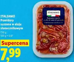Lidl ITALIAMO Pomidory suszone w oleju słonecznikowym oferta