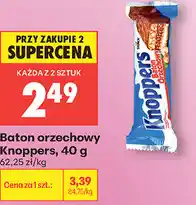 Biedronka Baton orzechowy Knoppers oferta