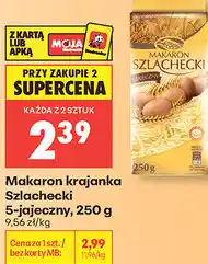Biedronka Makaron krajanka Szlachecki 5-jajeczny oferta