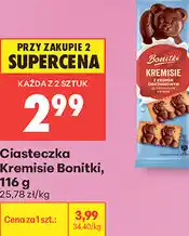 Biedronka Ciasteczka Kremisie Bonitki oferta