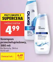 Biedronka Szampon przeciwłupieżowy Be Beauty, Skino oferta