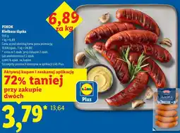 Lidl PIKOK Kiełbasa śląska oferta