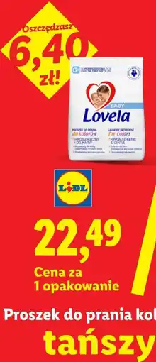 Lidl Lovela Baby Proszek do prania kolorów oferta