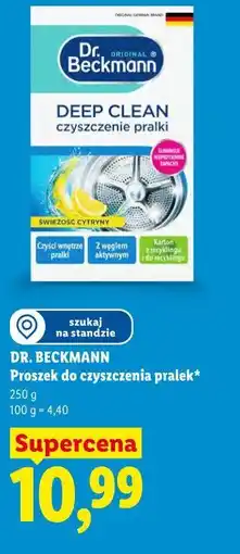 Lidl Dr. Beckmann Proszek do czyszczenia pralek oferta