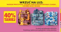 Biedronka Wafelek Prince Polo, cukierki czekoladowe Michałki z Hanki, cukierki Milky Splash oferta