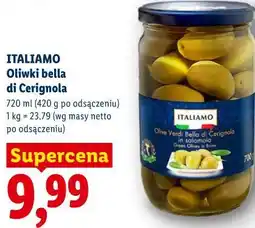 Lidl ITALIAMO Oliwki bella di Cerignola oferta