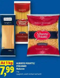 Lidl Alberto Poiatti / Italiamo Makaron oferta
