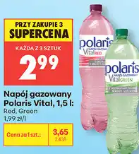 Biedronka Napój gazowany Polaris Vital oferta