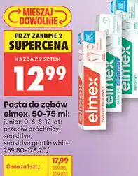 Biedronka Pasta do zębów elmex oferta