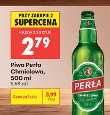 Biedronka Piwo Perła Chmielowa oferta