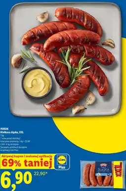 Lidl Pikok Kiełbasa śląska, XXL oferta
