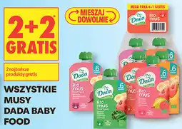 Biedronka Wszystkie musy Dada Baby Food oferta