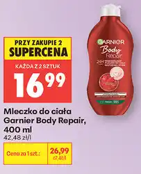 Biedronka Mleczko do ciała Garnier Body Repair oferta