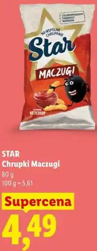Lidl STAR Chrupki Maczugi oferta