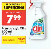 Biedronka Płyn do szyb Clin oferta