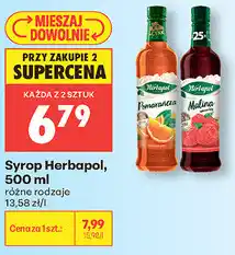 Biedronka Syrop Herbapol oferta