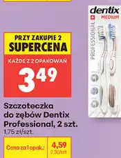 Biedronka Szczoteczka do zębów Dentix Professional, 2 szt oferta