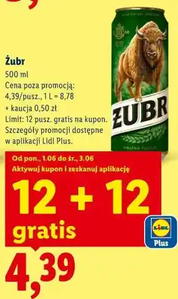 Lidl Żubr oferta