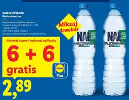 Lidl Nałęczowianka Woda mineralna oferta