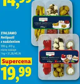 Lidl ITALIAMO Antipasti z nadzieniem oferta
