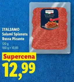 Lidl ITALIAMO Salami Spianata Rossa Picante oferta