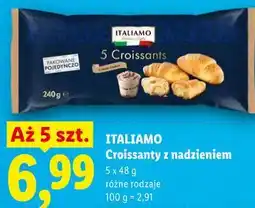 Lidl ITALIAMO Croissanty z nadzieniem oferta