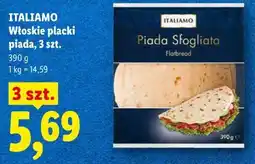 Lidl ITALIAMO Włoskie placki piada, 3 szt oferta