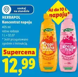 Lidl HERBAPOL Koncentrat napoju oferta