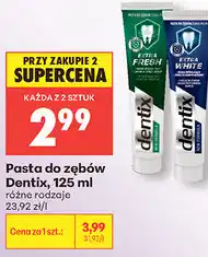 Biedronka Pasta do zębów Dentix oferta