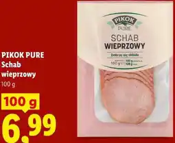 Lidl PIKOK PURE Schab wieprzowy oferta