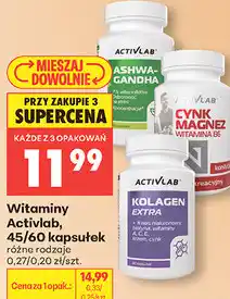 Biedronka Witaminy Activlab oferta