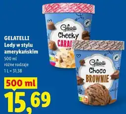 Lidl GELATELLI Lody w stylu amerykańskim oferta