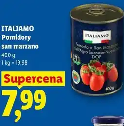 Lidl ITALIAMO Pomidory san marzano oferta