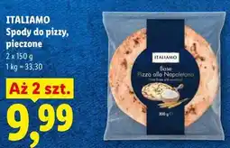 Lidl ITALIAMO Spody do pizzy, pieczone oferta