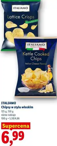 Lidl ITALIAMO Chipsy w stylu włoskim oferta