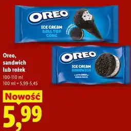 Lidl Oreo, sandwich lub rożek oferta