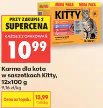 Biedronka Karma dla kota w saszetkach Kitty oferta