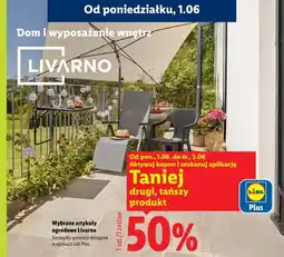 Lidl Wybrane artykuły ogrodowe Livarno oferta