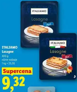 Lidl ITALIAMO Lasagne oferta