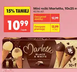 Biedronka Mini rożki Marletto oferta