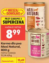 Biedronka Karma dla psa Maxi Natural oferta