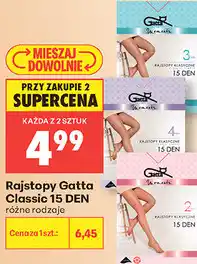 Biedronka Rajstopy Gatta Classic 15 DEN oferta