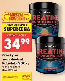Biedronka Kreatyna monohydrat Activlab oferta
