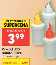 Biedronka Wkład LED Subito oferta