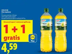 Lidl VITA D'OR Olej rzepakowy oferta