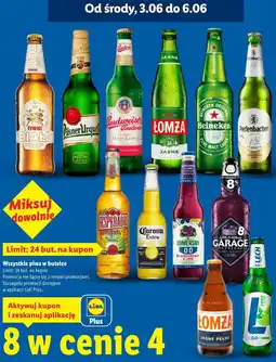 Lidl Wszystkie piwa w butelce oferta