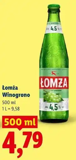 Lidl Łomża Winogrono oferta