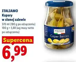 Lidl ITALIAMO Kapary w słonej zalewie oferta